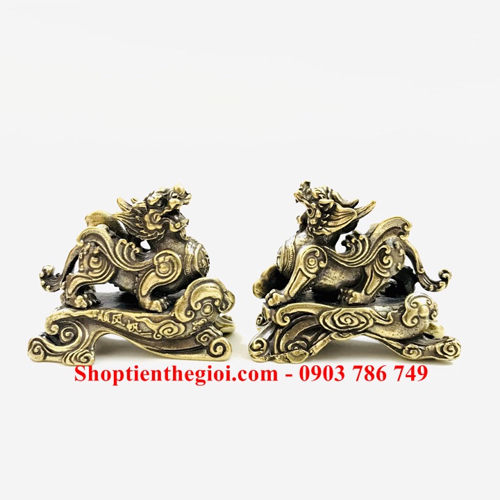 Tượng Đồng Kỳ Lân Để Bàn - SP005228